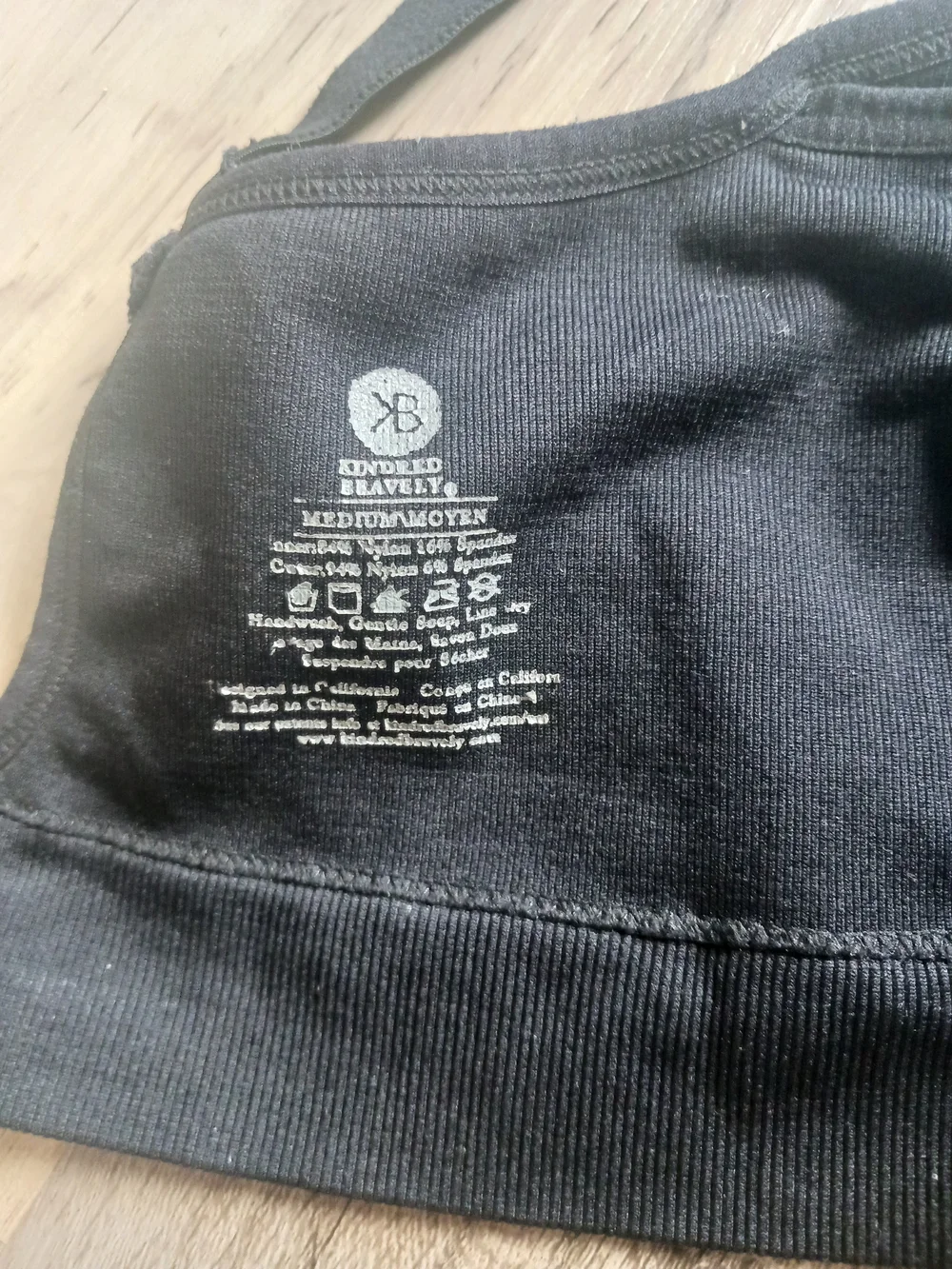 Kindred Bravely Black Seamless Nursing & Pumping Bra Top